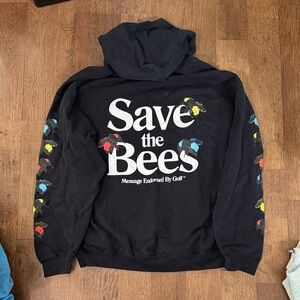 Flower Boy Tyler the Creator Golf Wang Black 'Save the Bees' Hoodie